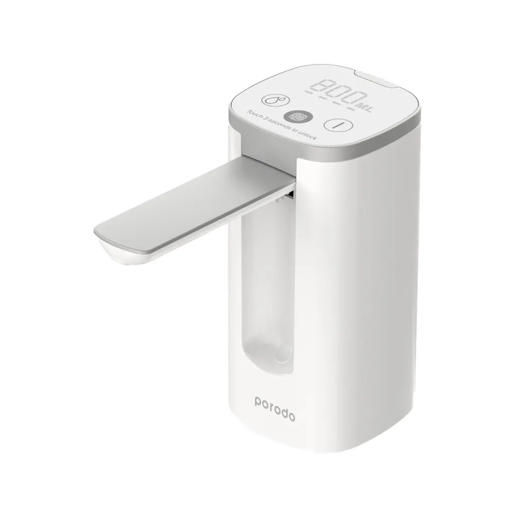 Porodo Lifestyle Home Appliance Water Dispenser Compact & Portable White
