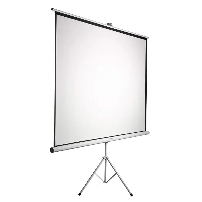 Porodo Monitor & Projector Projection Screen High Quality White