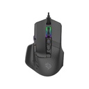 Porodo Gaming Keyboard & Mouse 9D Wired Mouse DPI 12800 Black [PDX320]