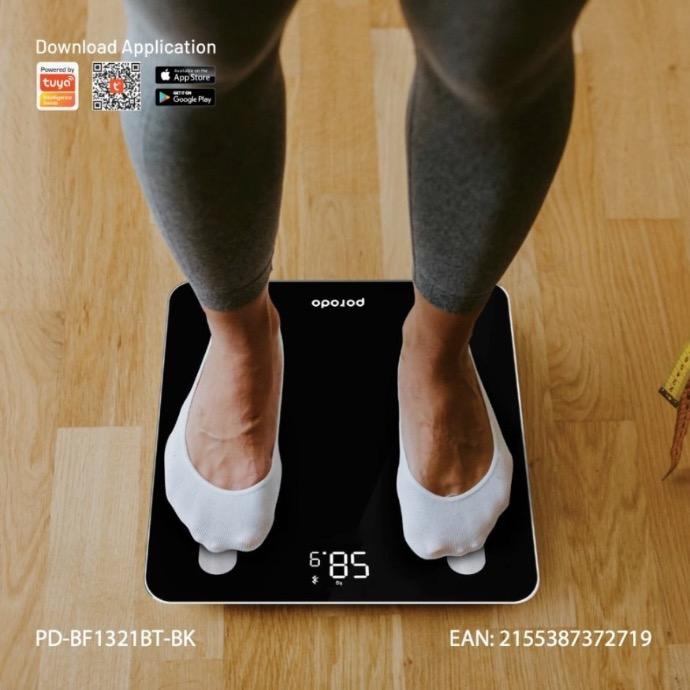 alt tag="Porodo Lifestyle Smart Digital Weight Scale Porodo Lifestyle Compact Black"