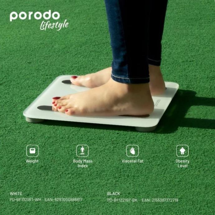 alt tag="Porodo Lifestyle Smart Digital Weight Scale Porodo Lifestyle BatteryIncluded Black"