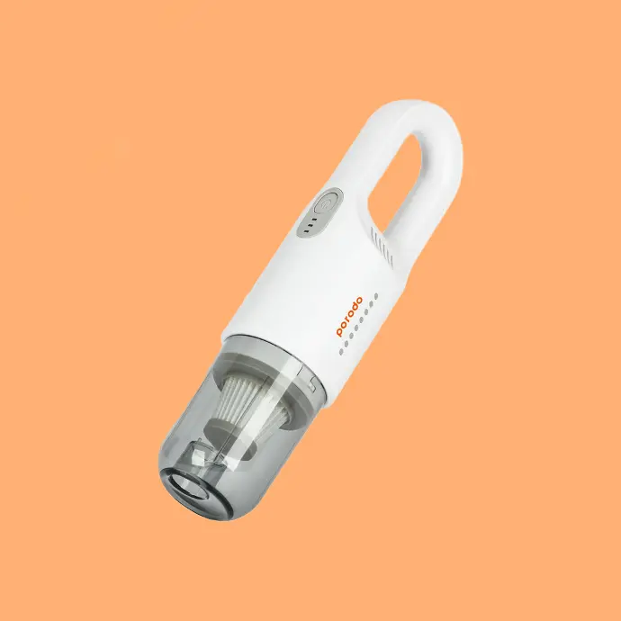 Porodo Vacuum Cleaner Portable Vacuum Cleaner Cordless White