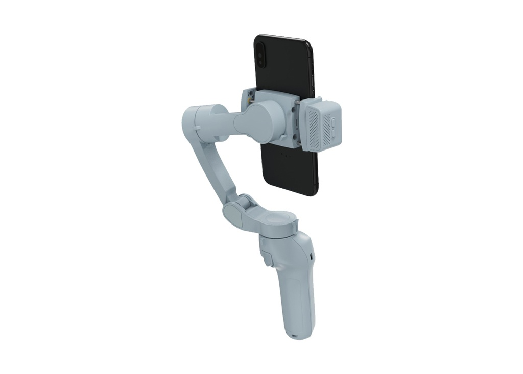 AI Tracker Gimbal alt="AI tracker gimbal with 360 degrees panaromic shot"