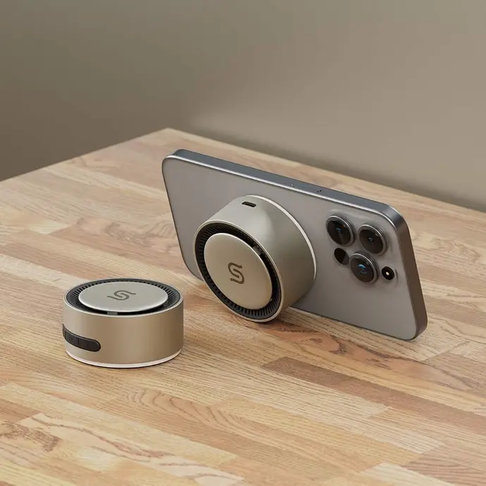 Porodo Soundtec Speaker UNIQ Speaker Control Buttons Titanium