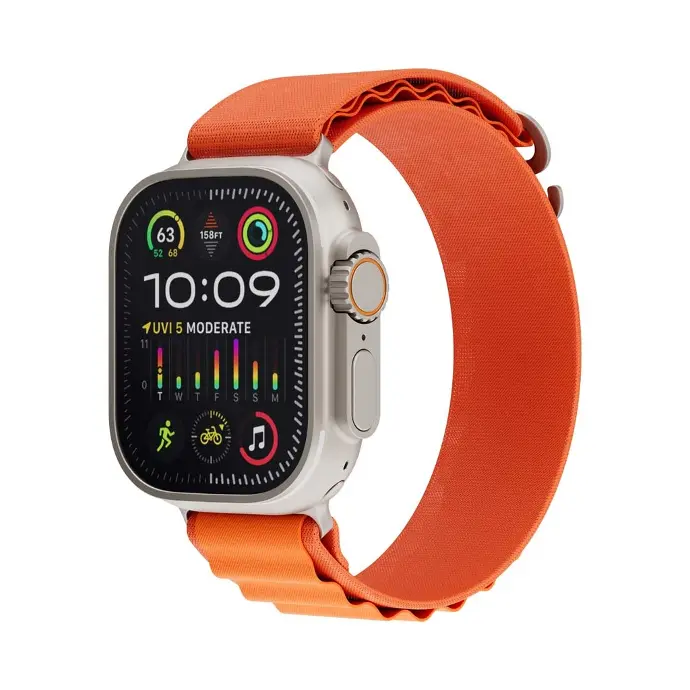 Porodo Smartwatch & Strap Ultra Lumina Amoled Watch Health Monitoring Orange