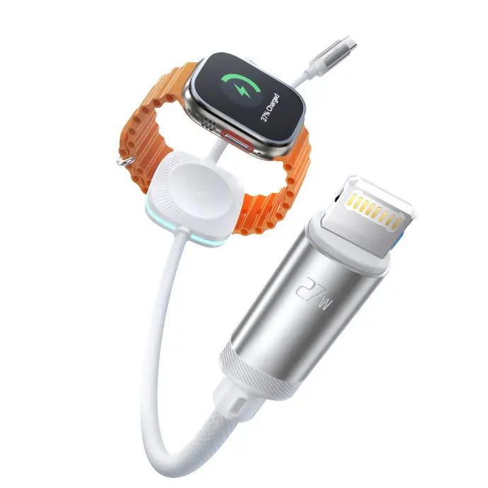 Porodo Cable & Charger 2 in 1 Cable Flexible