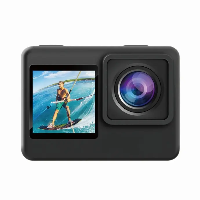 Porodo Lifestyle Camera & Webcam Action Camera Compatible Black