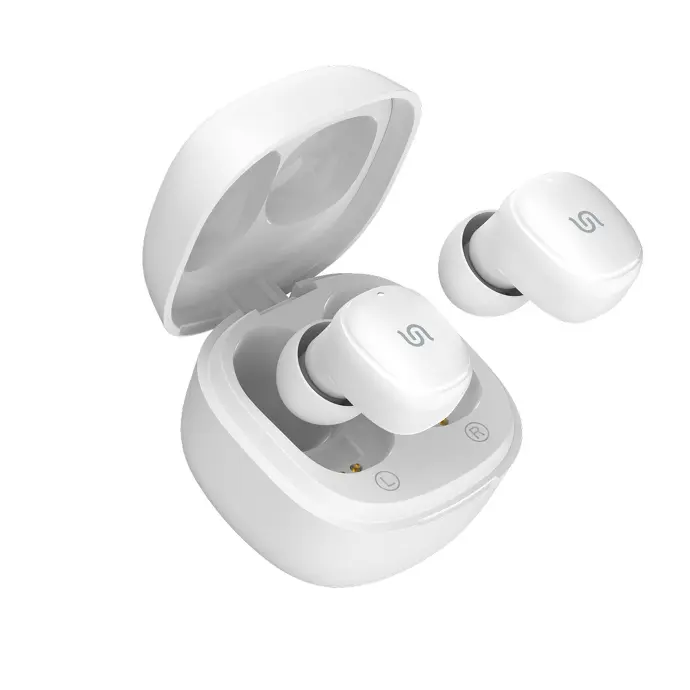 Porodo Soundtec Earbuds & Headphone Matrix True Wireless HiFi Audio White