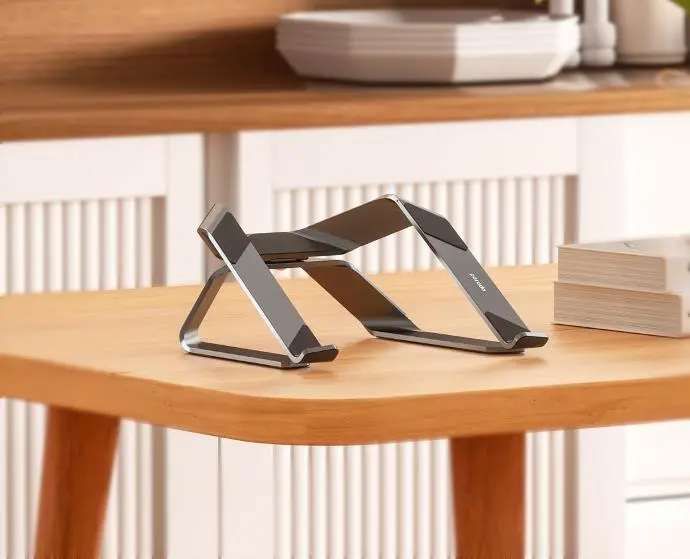 Porodo Holders & Stand Adjustable Laptop Stand Aluminum Alloy Grey 