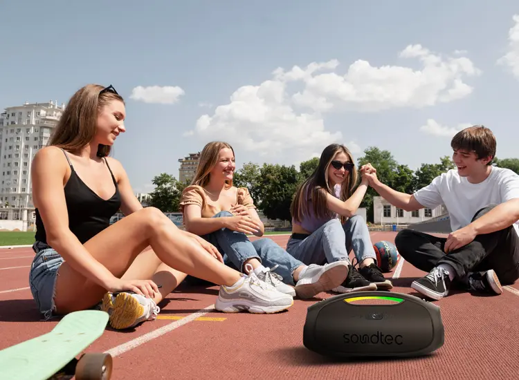 porodo soundtec speaker with power bank speaker with power bank