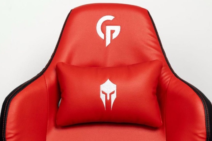 alt=" neck cushion on gaming chair"