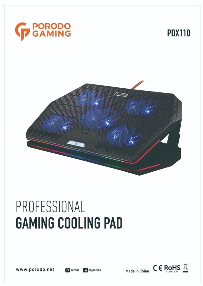 alt="cooling pad displayed on white background with English language"