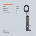 Porodo Zinc Alloy Special Purpose MagSafe Phone Mount - Black