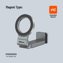 Porodo Zinc Alloy Special Purpose MagSafe Phone Mount - Black