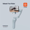 Porodo AI Tracker Gimbal P7C Pro Plus -  Grey