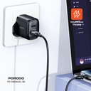 Porodo Dual Output Charger With USB-A Lightning Cable 1.2M