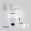 Porodo Lifestyle Portable Folding Electric Kettle - White