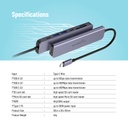 Porodo Blue 7 In 1 Hub HDMI 2XUSB-A 2XUSB-C SD MicroSD