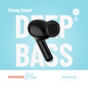 Porodo Blue Earbuds Pro2 Touch Display - ANC + ENC	