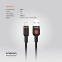 Porodo Braided Cable USB-A to Lightning
