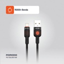 Porodo Braided Cable USB-A to Lightning