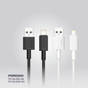 Porodo USB-A to Lightning Durable Charging Cable 