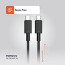 Porodo USB-C to USB-C Durable Charging Cable 