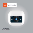 Porodo Soundtec Glimpse Touch Display TWS - White