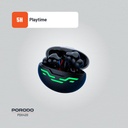 Porodo Gaming Ultra Low-Latency Gaming Earbuds - Black