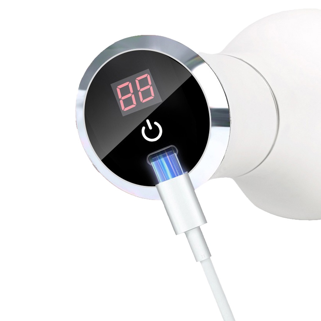 Porodo Lifestyle Handheld Hot-Stone Massager - White 