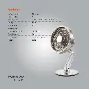 Porodo Lifestyle Metal Desk Fan - Gray