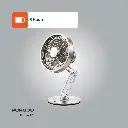 Porodo Lifestyle Metal Desk Fan - Gray