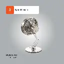 Porodo Lifestyle Metal Desk Fan - Gray