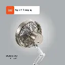 Porodo Lifestyle Metal Desk Fan - Gray