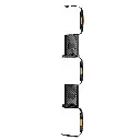 Porodo Lifestyle Clip-On Fill Light - Black