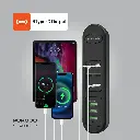 Porodo 50W Multi-Port USB Charging HUB - Black