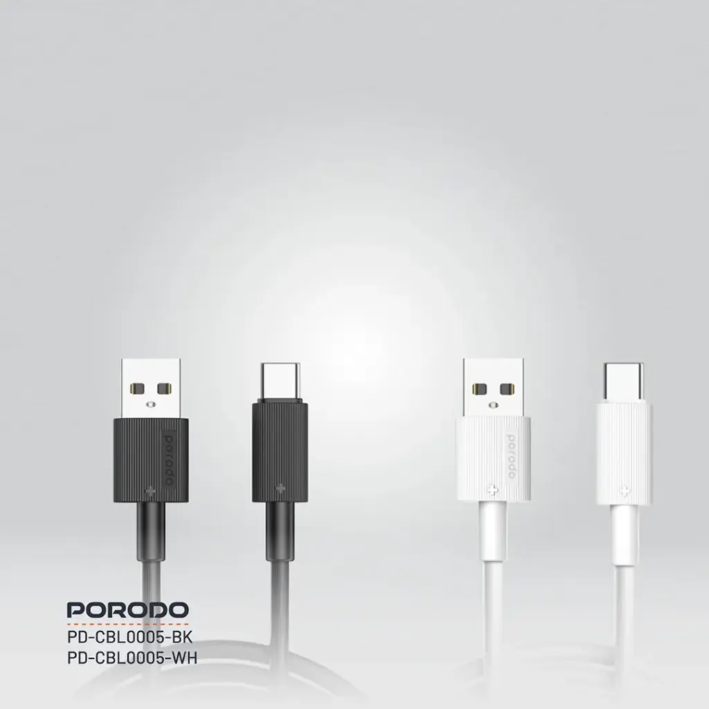 Porodo USB-A to USB-C Durable Charging Cable