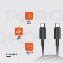 Porodo USB-C to USB-C Durable Charging Cable