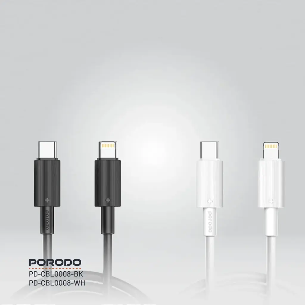 Porodo USB-C to Lightning Durable Charging Cable