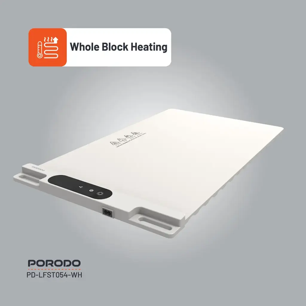 Porodo Lifestyle Warming Food Mat - White