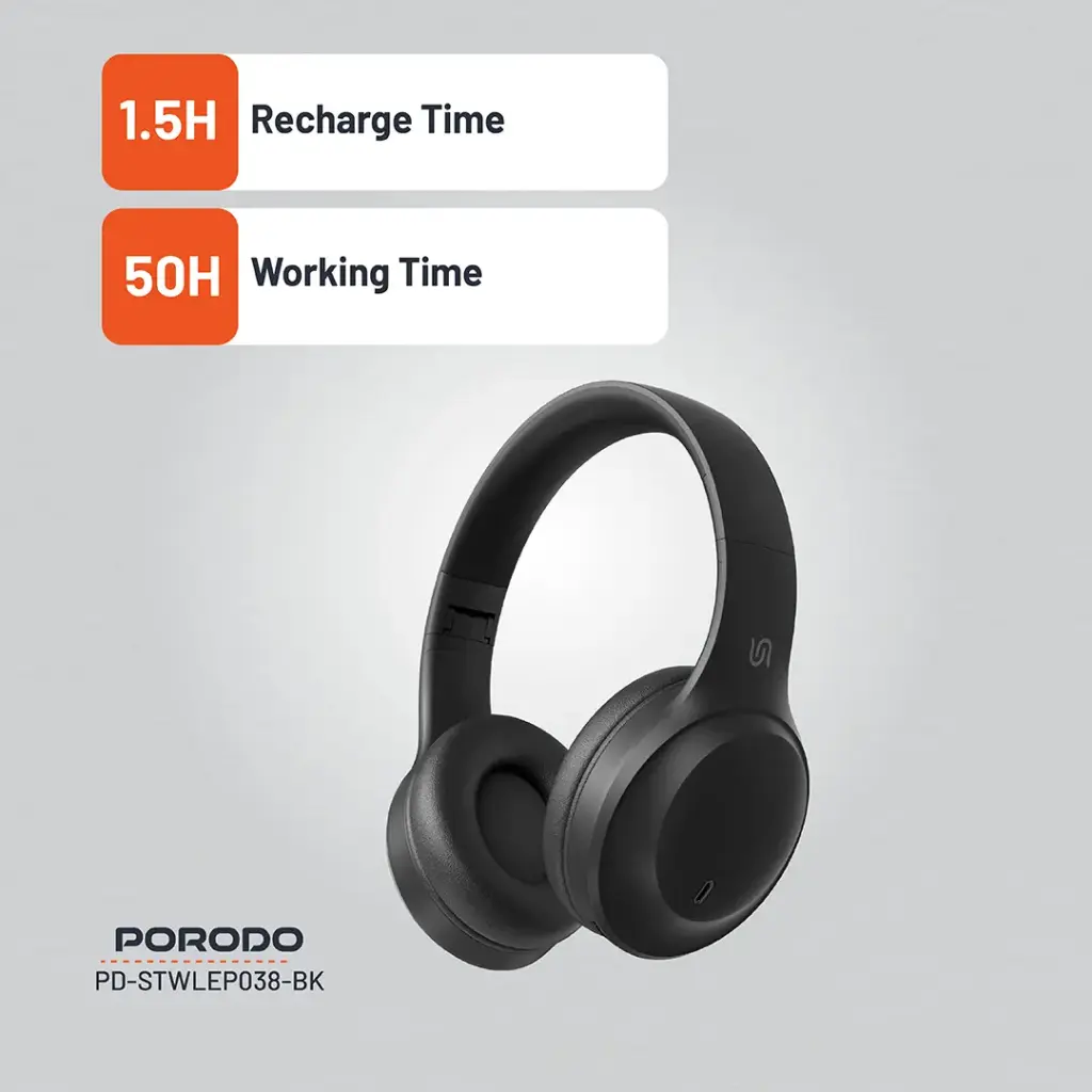 Porodo Soundtec PRIMO Wireless Headphone 