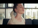 Porodo Relaxer & Posture Trainer Neck Massager - White