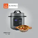 Porodo Lifestyle 1300W Multi-Cuisine Pressure Cooker  - Black
