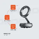 Porodo HS01 DUO Mount MagSafe & Suction - Gray