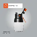 Porodo Lifestyle Blend & Sip Portable Blender - Black/Orange