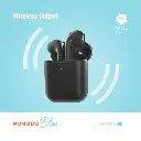 Porodo Blue Deep Bass Wireless Earbuds 2