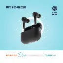 Porodo Blue Deep Bass Wireless Earbuds Pro 2 with Swipe Volume