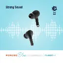 Porodo Blue Deep Bass Wireless Earbuds Pro 2 with Swipe Volume