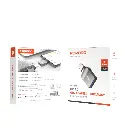 Porodo OTG Adapter - Zinc Alloy - Black
