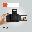 Porodo Lifestyle Digital Camera 16X Zoom | Flip Flash - Black